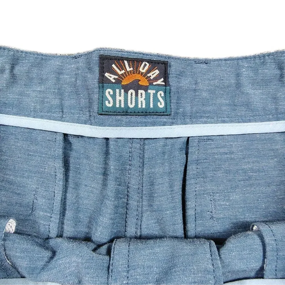 Faherty All Day Shorts Men's 32 Blue 9